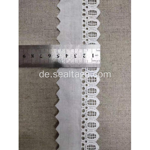 Neueste Schweizer Hot Sell Cotton Chemical Lace Trim